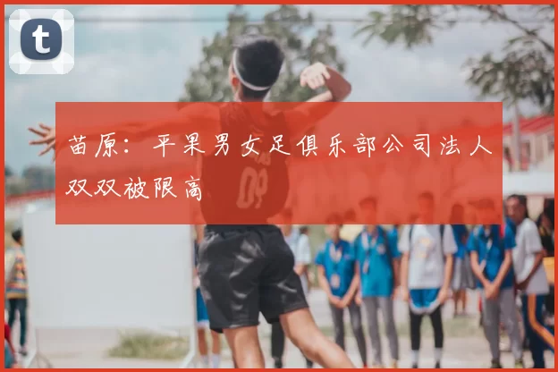 苗原：平果男女足俱乐部公司法人双双被限高