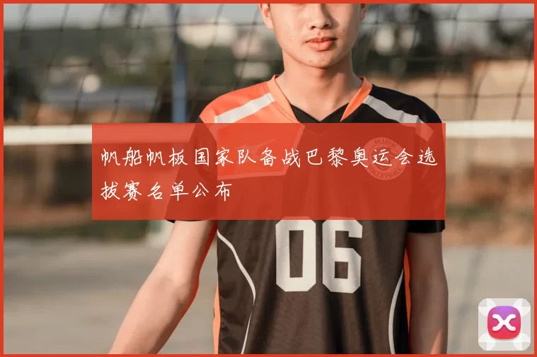 帆船帆板国家队备战巴黎奥运会选拔赛名单公布