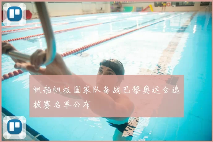 帆船帆板国家队备战巴黎奥运会选拔赛名单公布